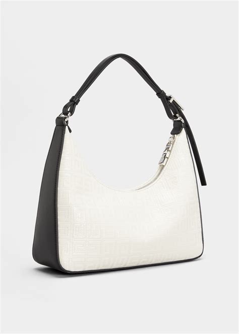 Givenchy Small Moon Cutout Monogram Hobo Bag 